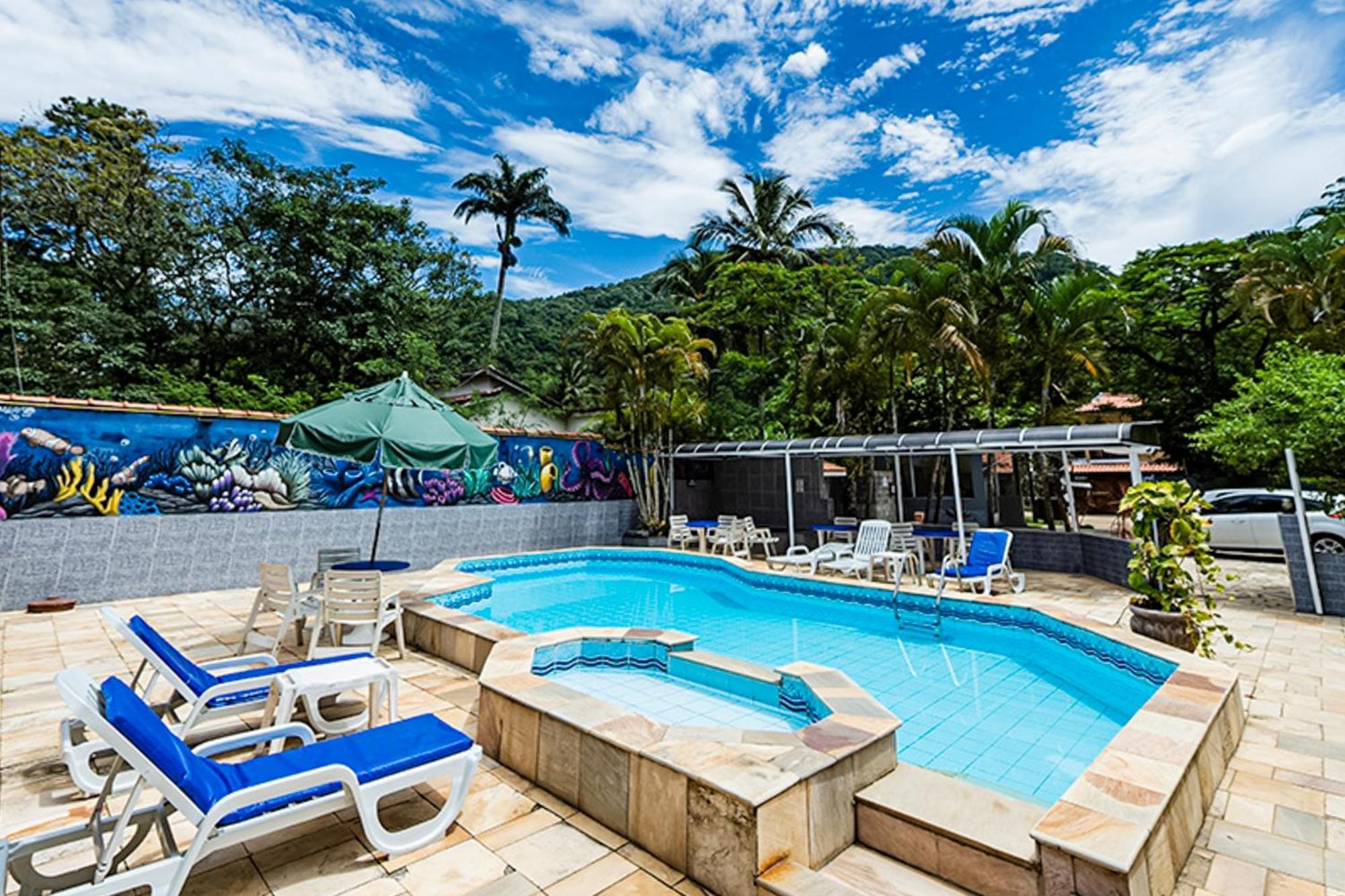 Velinn Pousada Ubatuba Tropical Exterior photo